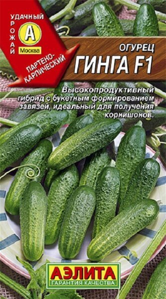 Огурец Гинга F1 /10шт среднеспел,партен