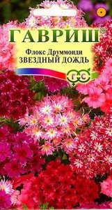 Флокс друммонда Звездный дождь 0,1г Н50см /однолетник