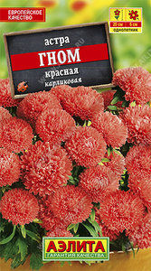 Астра Гном Красная 0,2г Н20см /однолетник