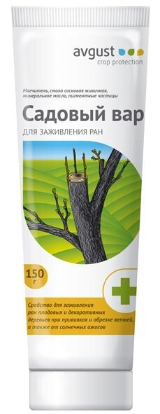 Садовый Вар 150гр ТУБА (дизенфекц.раст)/80шт//Туба