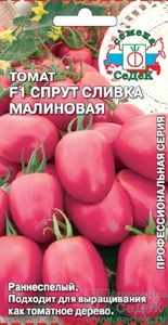 Томат Спрут Сливка Малиновый F1 /0,03гр раннеспелый