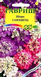 Иберис Самоцветы смесь 0,1гр Н30см сер.Альпийская горка /однолетник